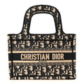 Oblique Mini Book Tote Blue Multicolor