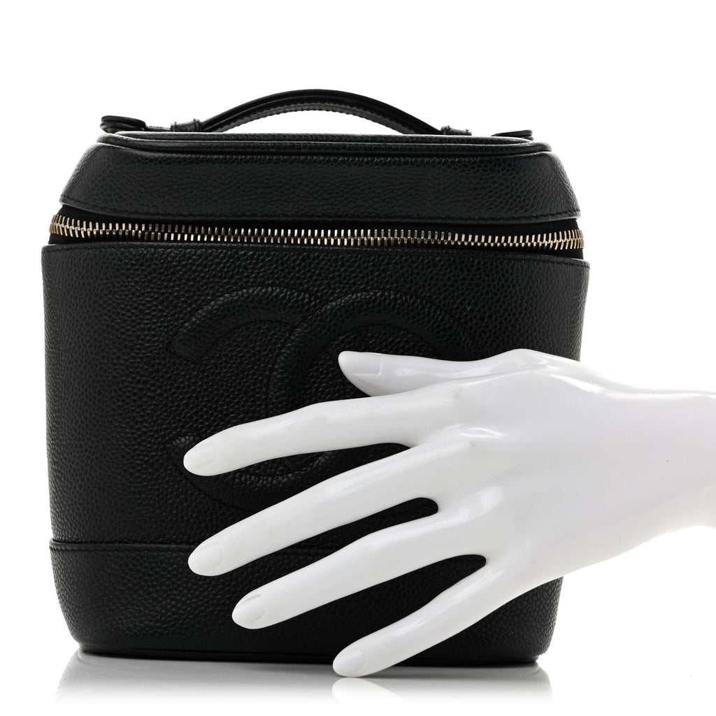 Caviar Vanity Cosmetic Case Black