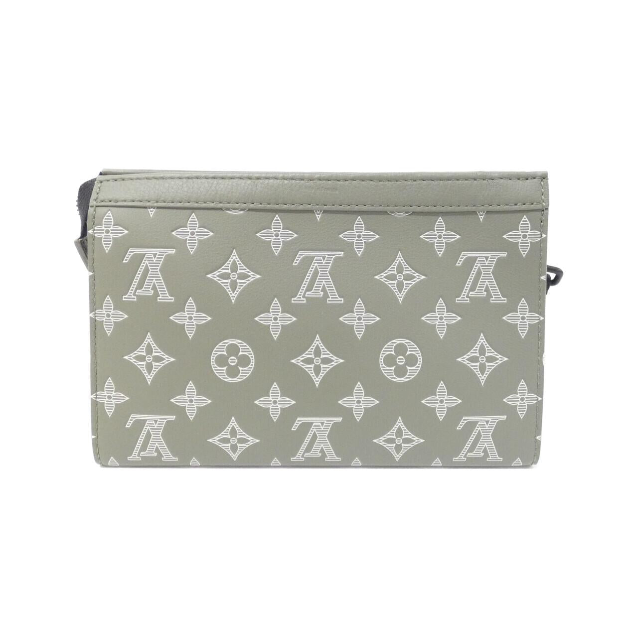 Louis Vuitton Monogram Shadow Gaston Wearable Wallet Calf Shoulder Bag