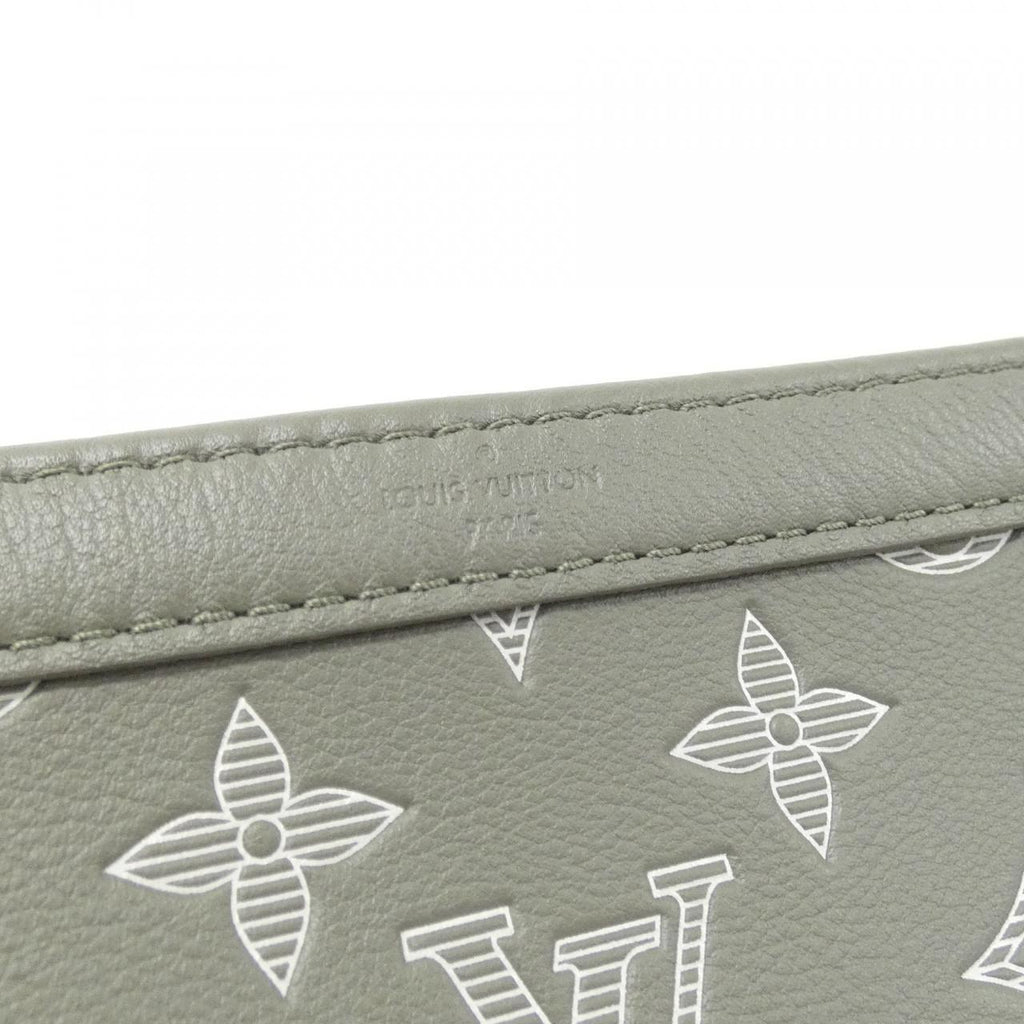 Louis Vuitton Monogram Shadow Gaston Wearable Wallet Calf Shoulder Bag