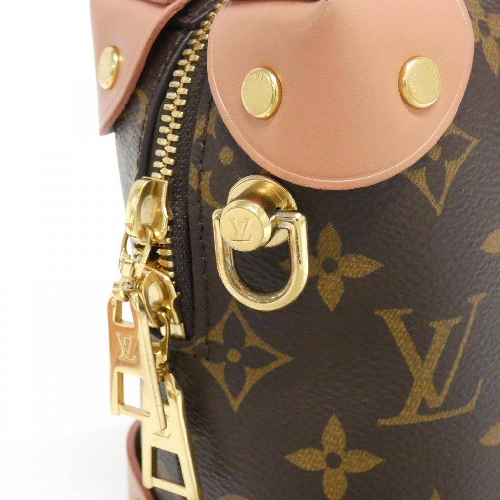 Louis Vuitton Petite Malle Souple Monogram Shoulder Bag