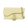Christian Dior Saddle Goatskin Wallet