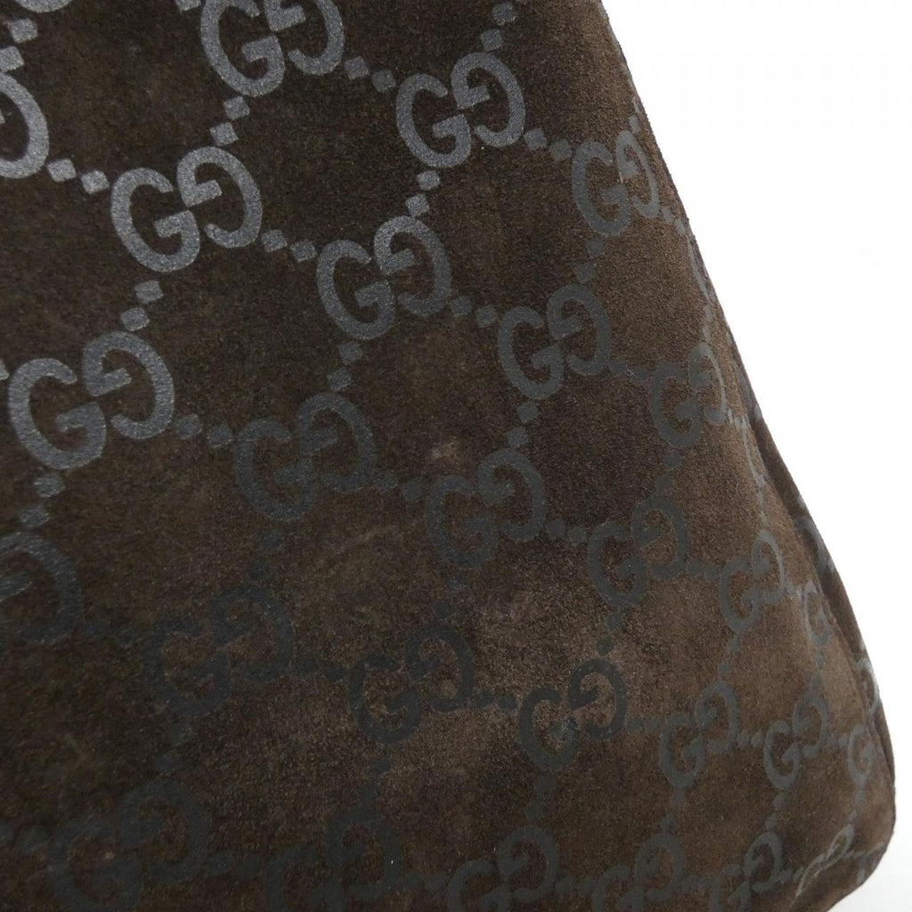 Gucci Suede Shoulder Bag