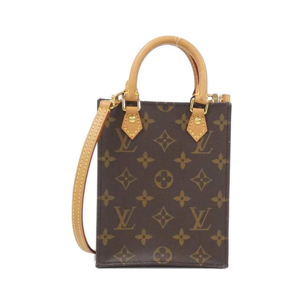 Louis Vuitton Petit Sac Plat Monogram Shoulder Bag
