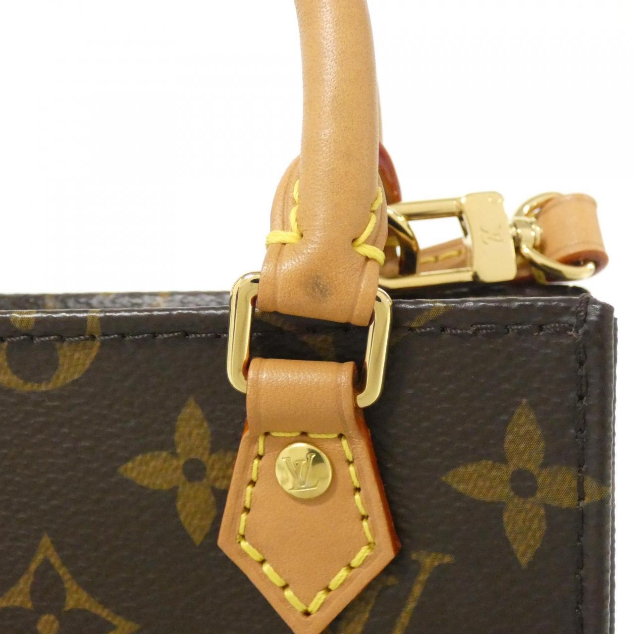 Louis Vuitton Petit Sac Plat Monogram Shoulder Bag