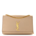 Grain De Poudre Medium Monogram Kate Satchel Nude Powder