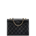 Chanel Coco Mark Matelasse Lambskin Shoulder Bag