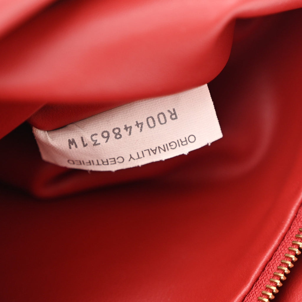 Calfskin Intrecciato Small Hop Rosewood