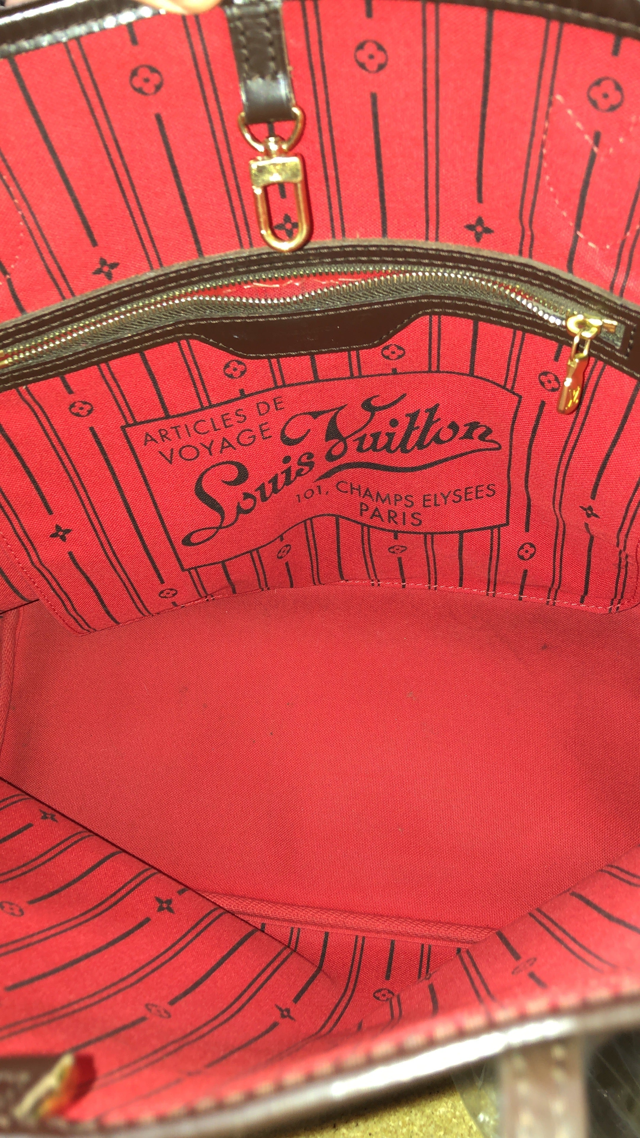 Louis Vuitton Neverfull Tote Damier MM