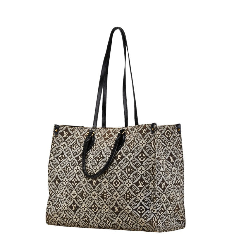 Louis Vuitton OnTheGoGM Monogram Jacquard Tote Bag