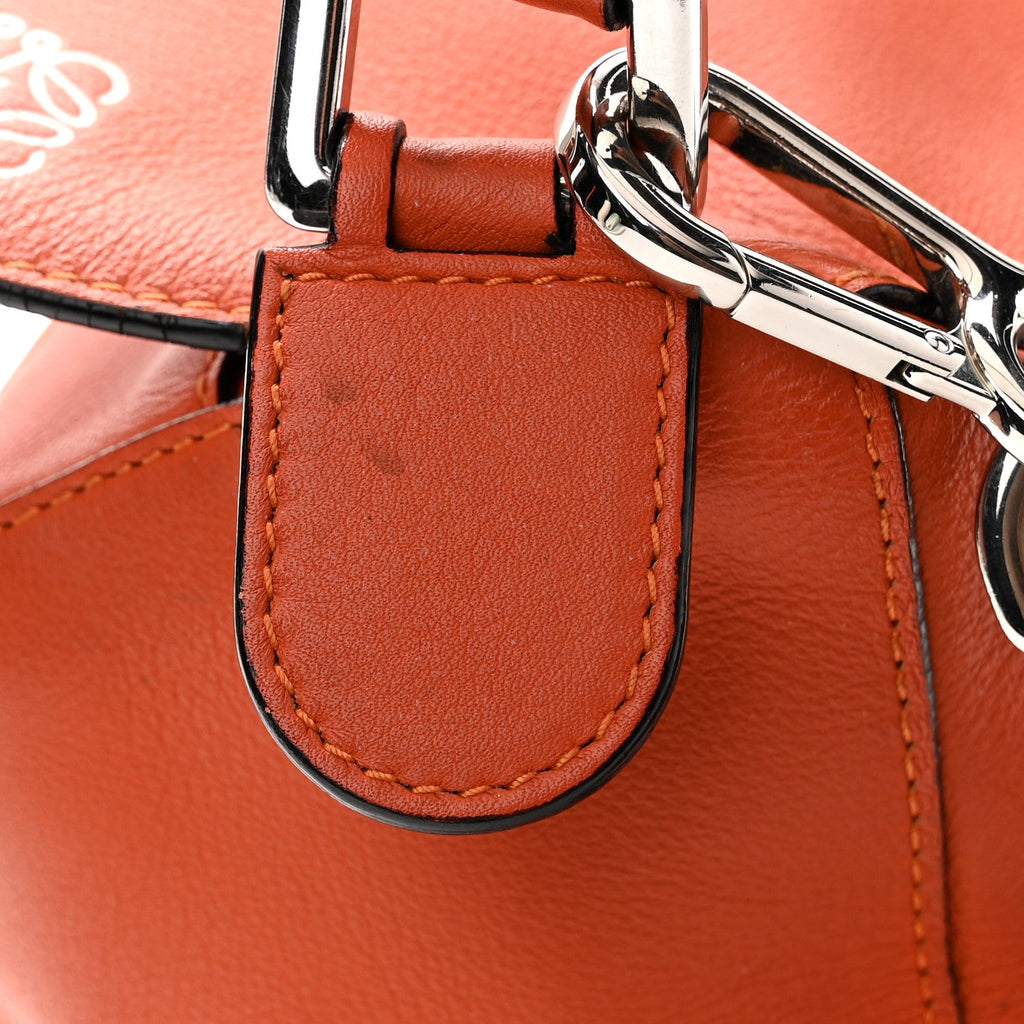 Calfskin Small Puzzle Bag Orange