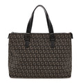 Zucchino Vitello Roll Tote Tobacco