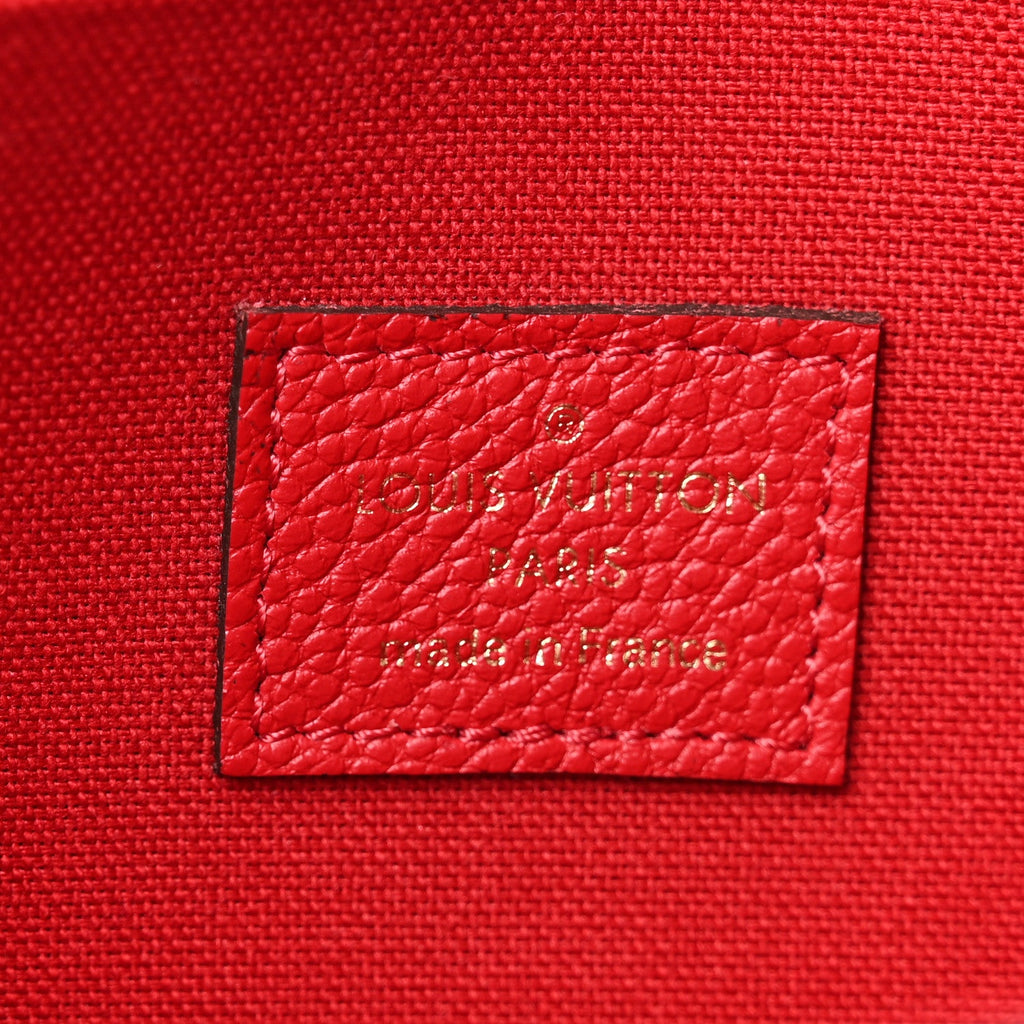 Empreinte Pochette Felicie Chain Wallet Scarlet Scarlet