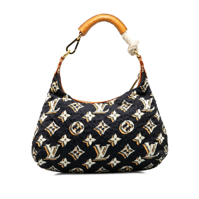 Louis Vuitton Bulle PM Monogram Nylon Leather Shoulder Bag