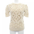 Christian Dior Knit Cashmere Blend Top