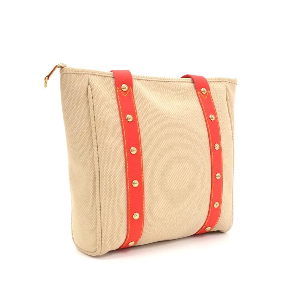 Louis Vuitto Cabas MM Canvas Tote Bag