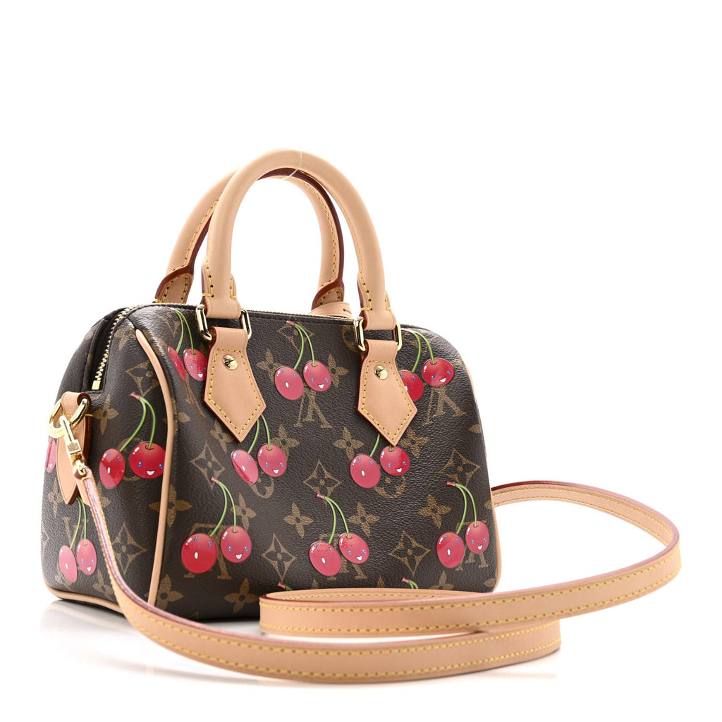 LV X TM Monogram Cerises Speedy Bandouliere 20