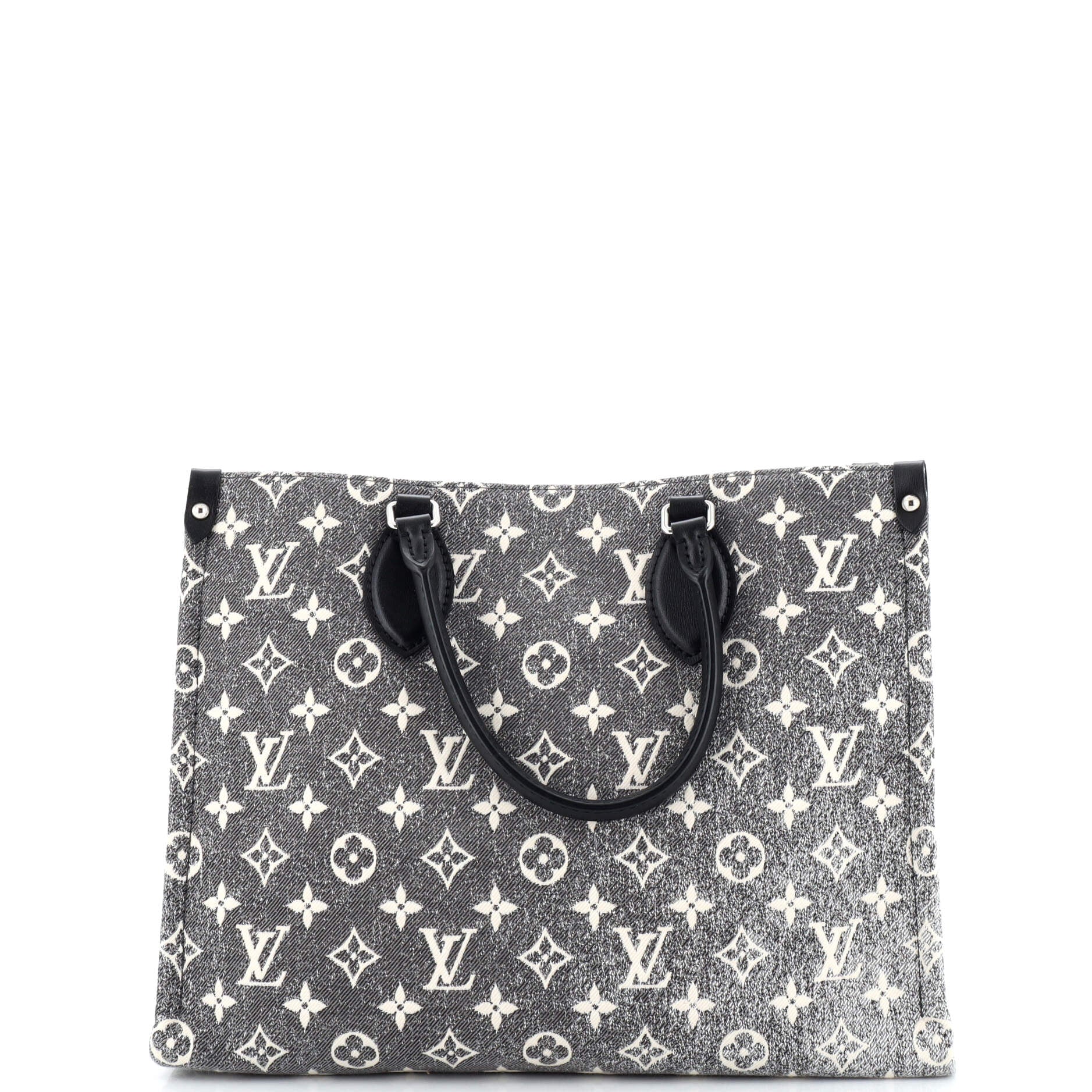 Louis Vuitton OnTheGo Tote Monogram Jacquard Denim MM