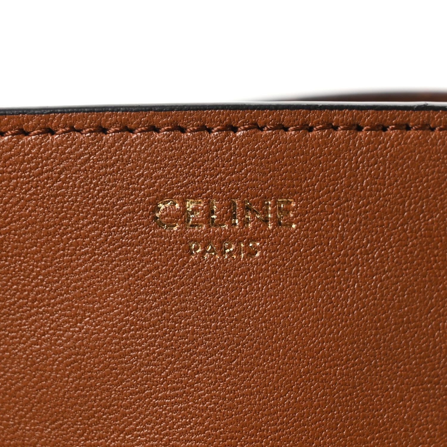 Shiny Lambskin Soft Triomphe Besace Bag Soft Tan
