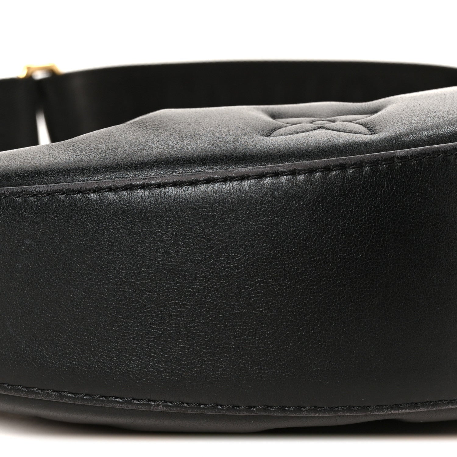 Calfskin Bubblegram Over The Moon Black