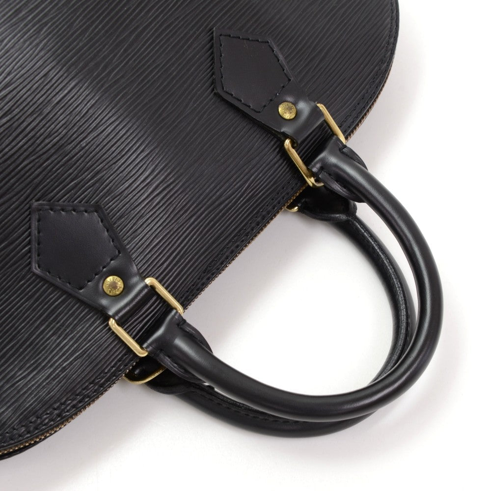 Louis Vuitto Alma PM Black Epi Leather with Shoulder Strap