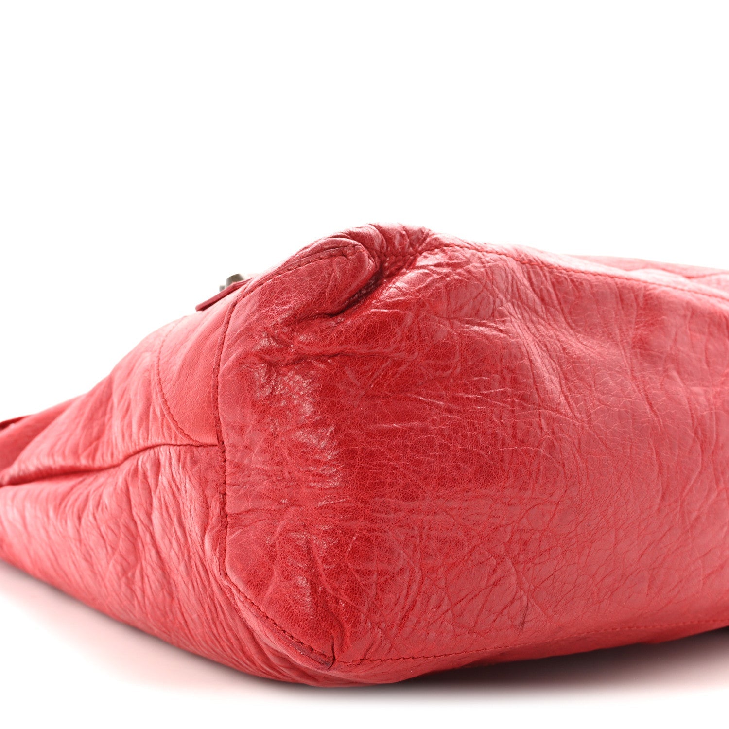 Agneau Classic Hardware Day Hobo Pourpre
