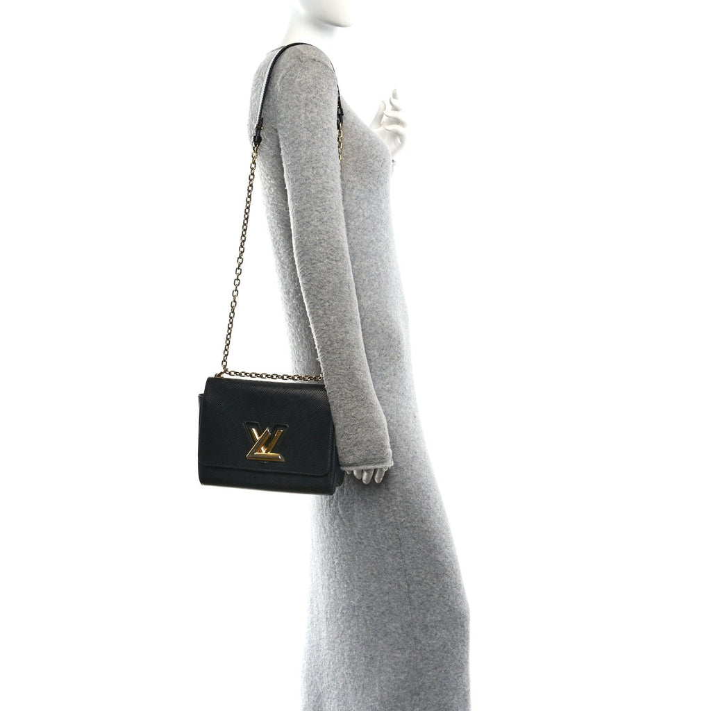 Epi Twist Shoulder Bag MM Black