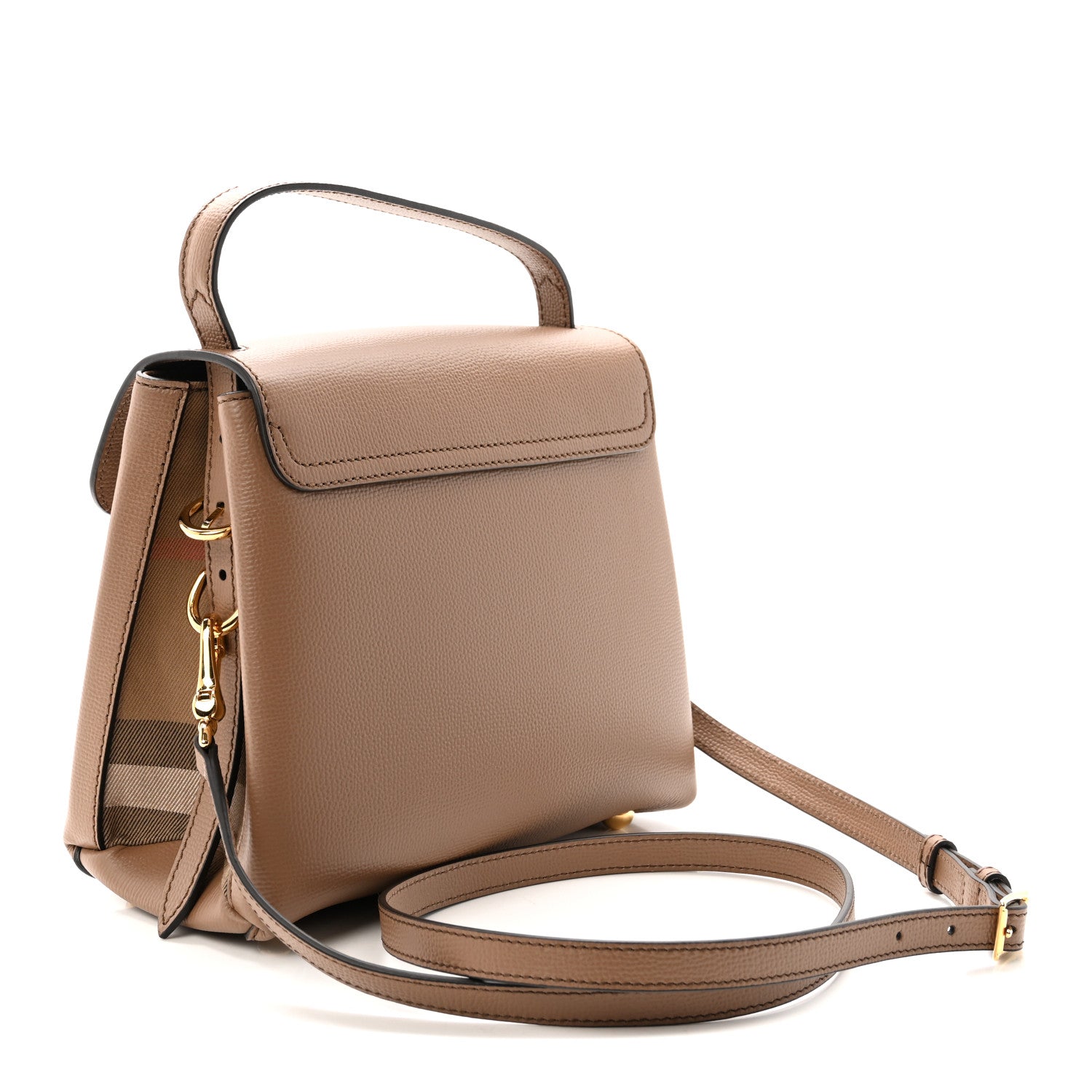 Derby Calfskin House Check Small Camberley Dark Sand