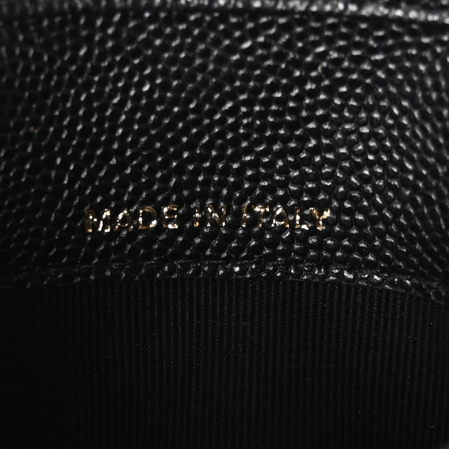 Caviar Quilted Belt Bag With Charms On Chain Black
