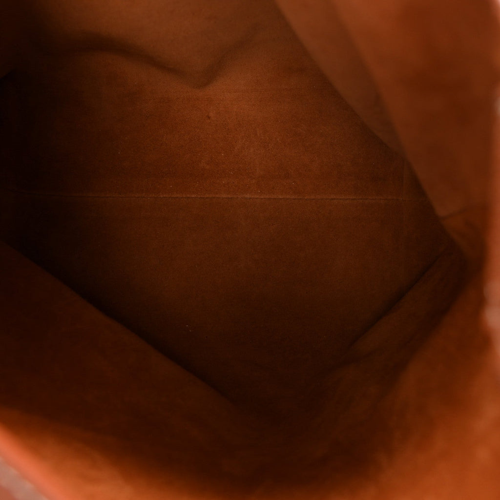 Grained Calfskin Low Key Hobo PM Cognac