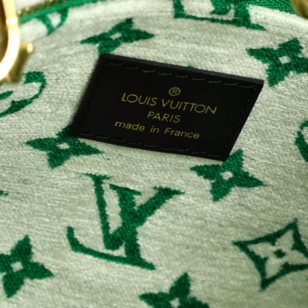 Louis Vuitton OnTheGo Tote LV Match Monogram Jacquard Velvet PM
