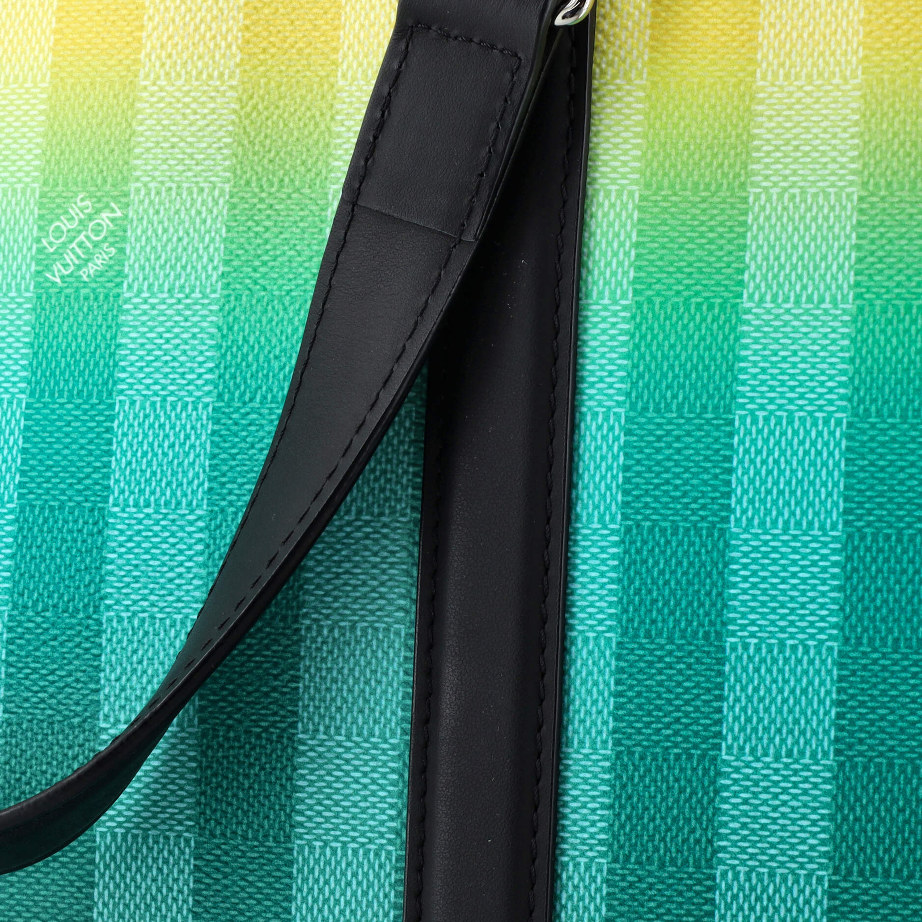 Louis Vuitton Weekend Tote Limited Edition Gradient Damier Stripes PM
