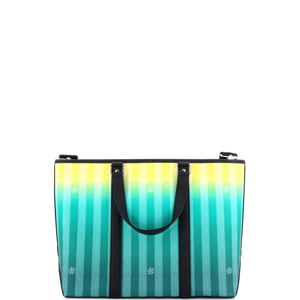 Louis Vuitton Weekend Tote Limited Edition Gradient Damier Stripes PM