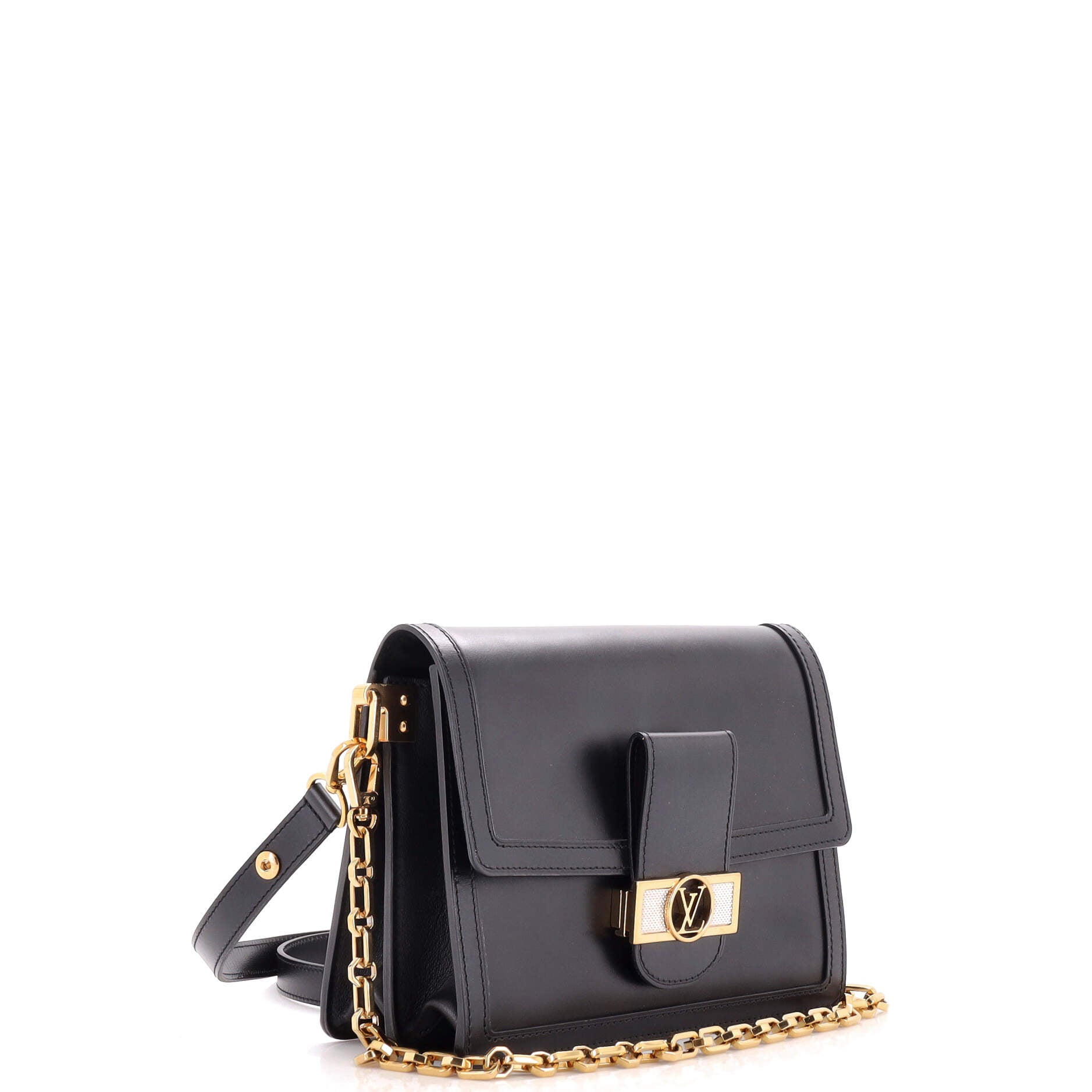 Louis Vuitton Dauphine Shoulder Bag Calfskin MM