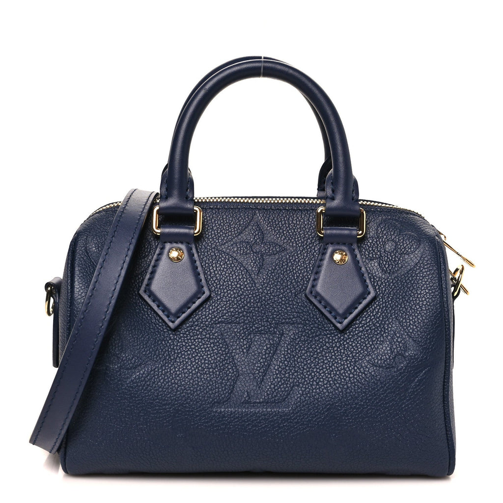 Empreinte Monogram Giant Speedy Bandouliere 20 Navy