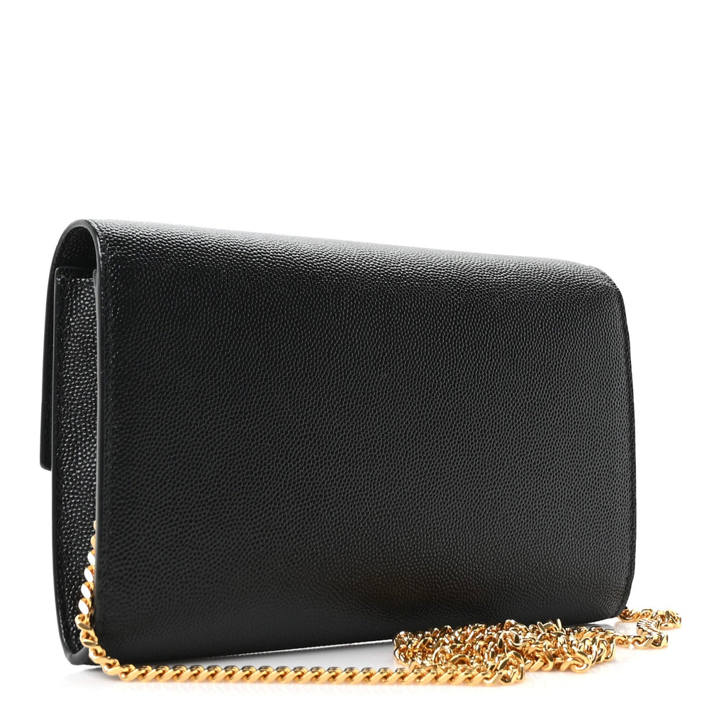 Grain De Poudre Uptown Chain Wallet Black