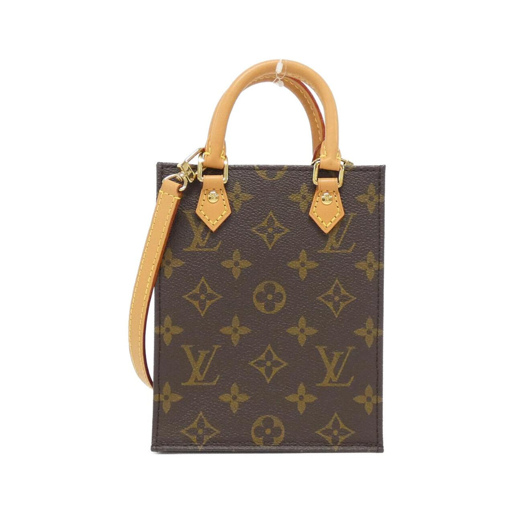 Louis Vuitton Petit Sac Plat Monogram Shoulder Bag