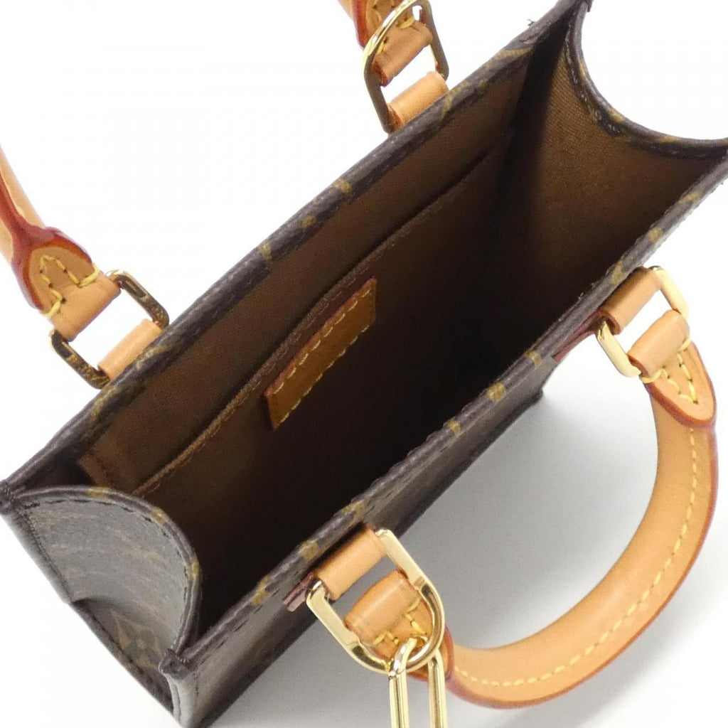 Louis Vuitton Petit Sac Plat Monogram Shoulder Bag