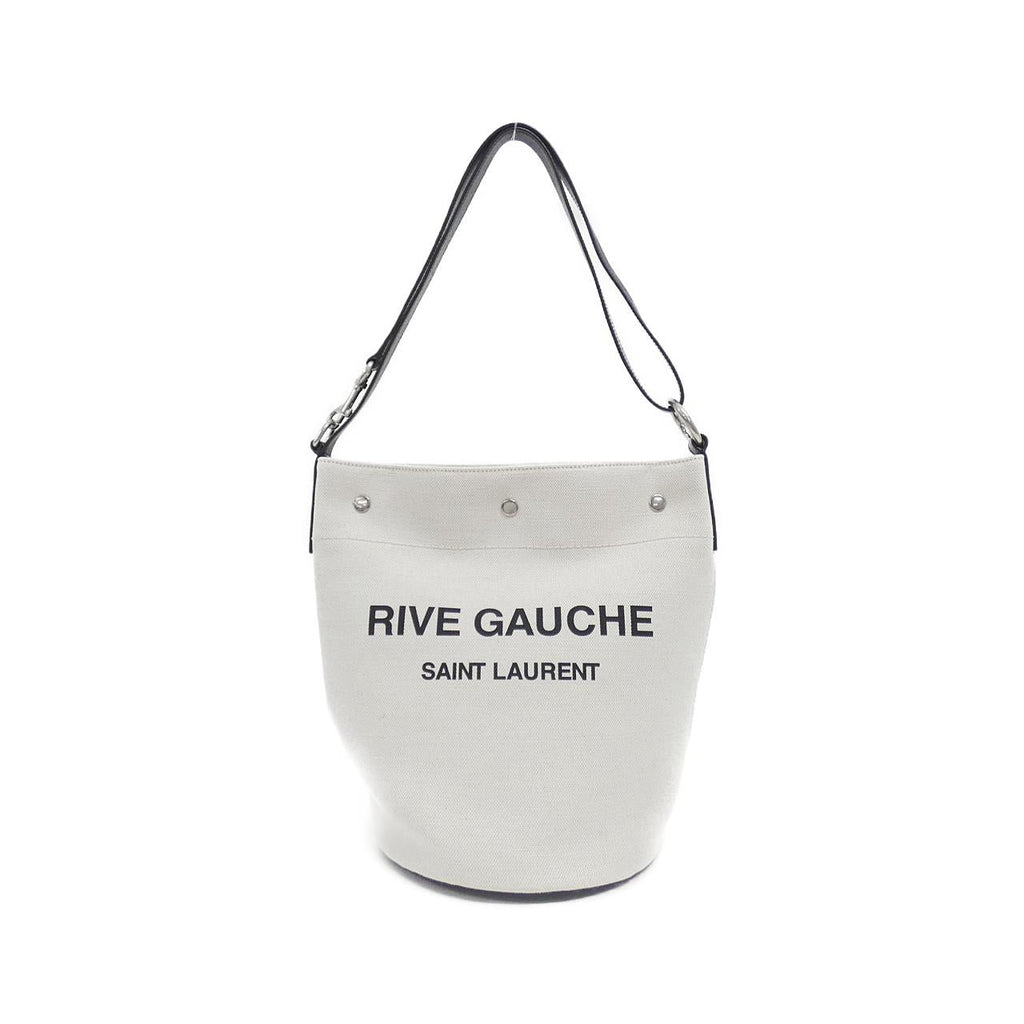Saint Laurent 669299 FAAAZ Canvas Leather Shoulder Bag