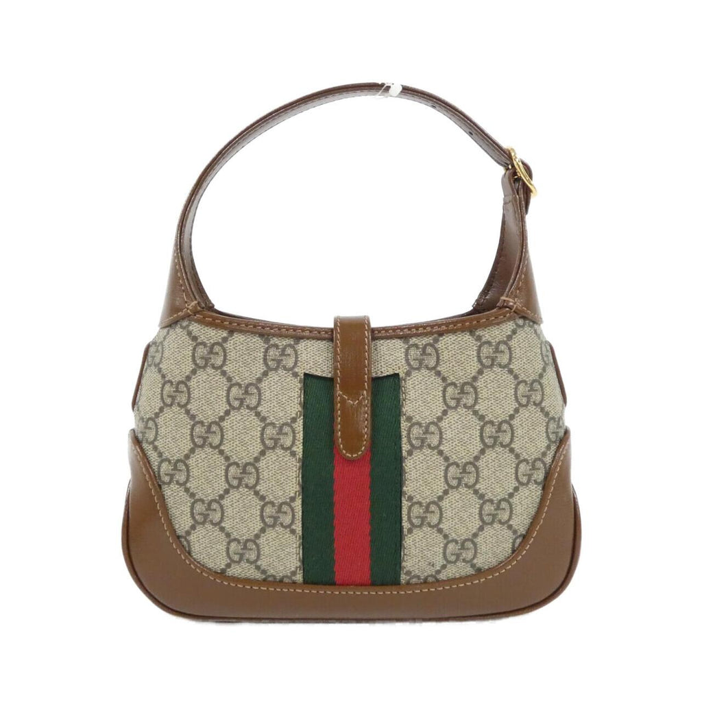 Gucci JACKIE 1961 GG Supreme Canvas Leather Shoulder Bag