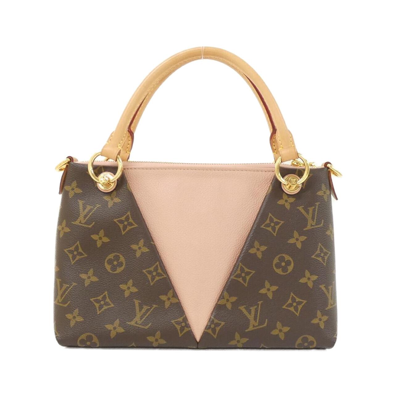 Louis Vuitton V Tote Monogram Coated Canvas Bag