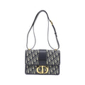 Christian Dior DIOR OBLIQUE 30 MONTAIGNE Canvas Shoulder Bag