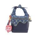 Louis Vuitton Monogram Drip Japanese Cruiser Denim Canvas Shoulder Bag