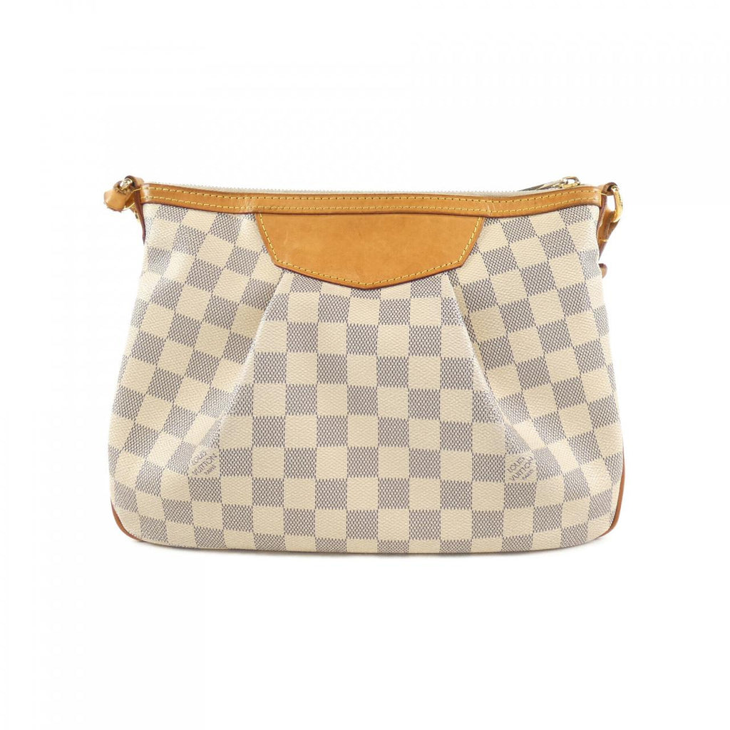 Louis Vuitton Siracusa Damier Azur Shoulder Bag