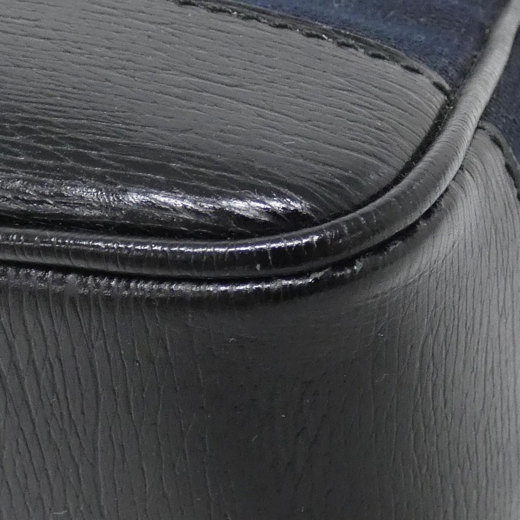 Gucci GG Canvas Leather Shoulder Bag