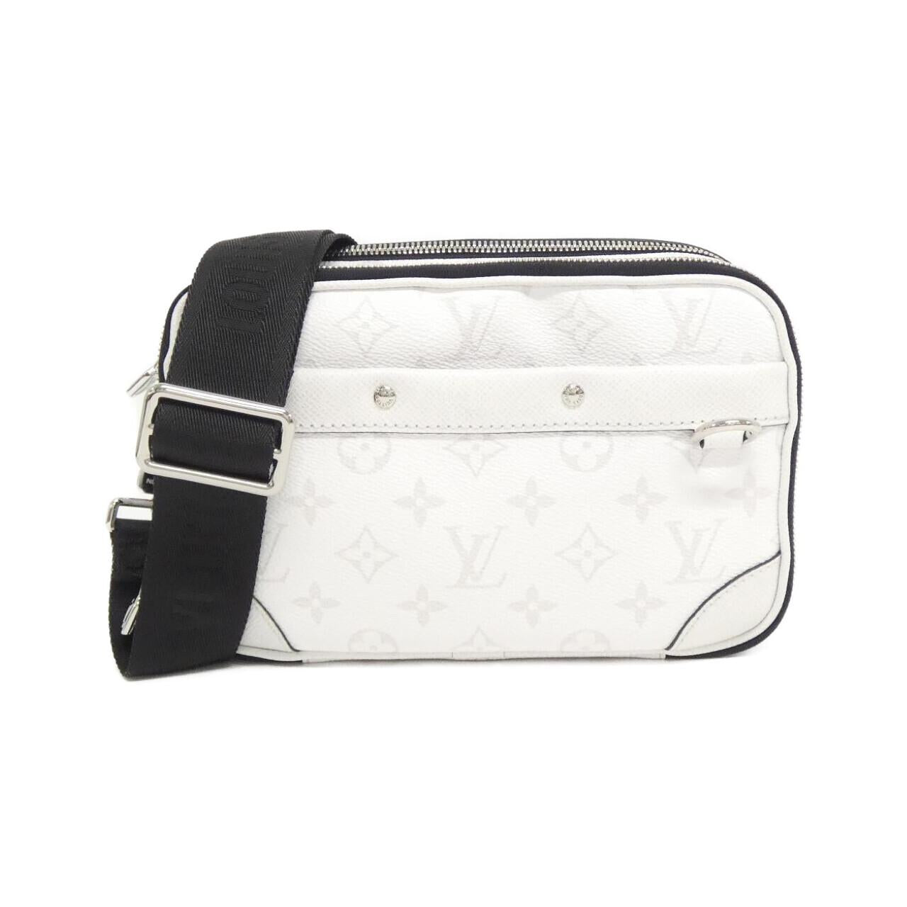 Louis Vuitton Taiga Lama Alpha Messenger Coated Canvas Calf Shoulder Bag