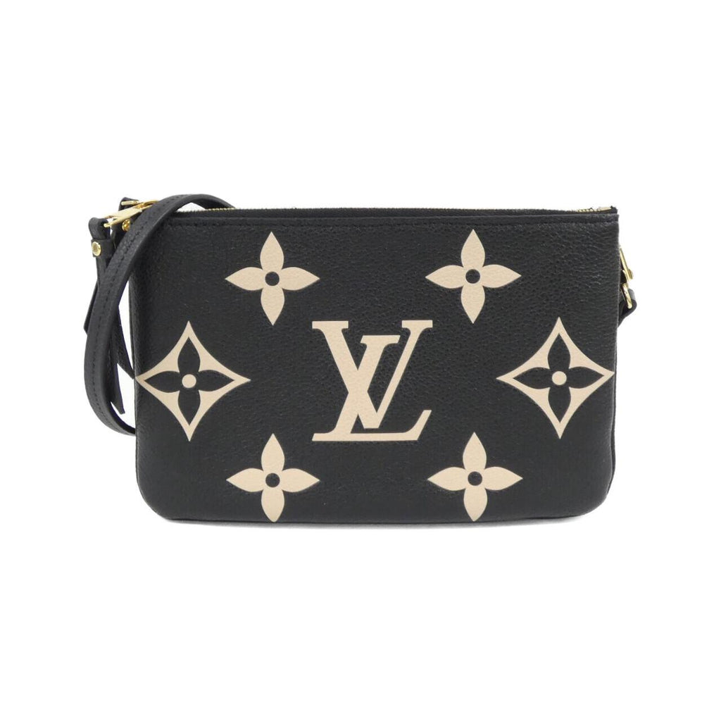 Louis Vuitton Pochette Double Zip Monogram Empreinte Shoulder Bag