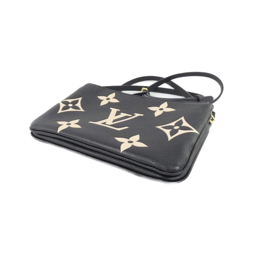 Louis Vuitton Pochette Double Zip Monogram Empreinte Shoulder Bag