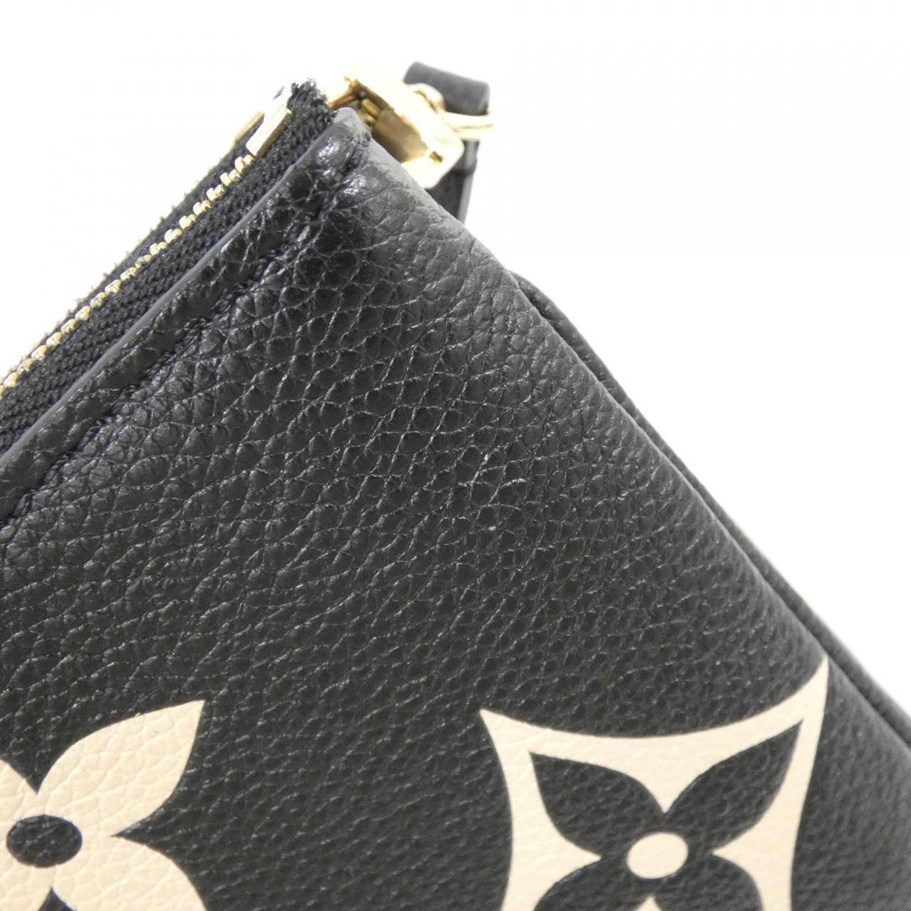 Louis Vuitton Pochette Double Zip Monogram Empreinte Shoulder Bag