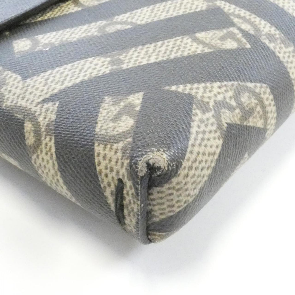Gucci GG Supreme Canvas Leather Shoulder Bag